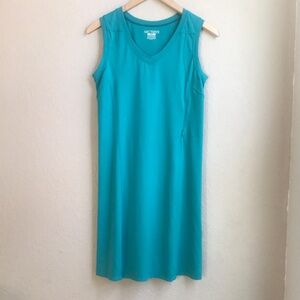 ARC'TERYX Soltera Dress Sleeveless Travel Athletic Outdoor Casual Teal